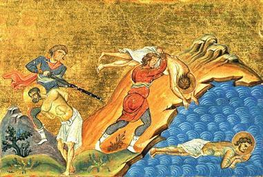 Paul,_Pausirius,_and_Theodotian_of_Egypt_(Menologion_of_Basil_II).jpg