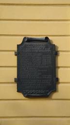 Memorial plaque on ex-building of Minsk provincial gymnasium - 2008 AD.JPG