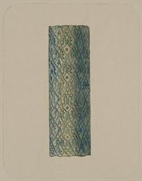 Antiquities_of_Samarkand._Tomb_of_Saint_Kusam-ibn-Abbas_(Shah-i_Zindah)_and_Adjacent_Mausoleums._Section_of_Column_on_the_Exterior_of_the_Facade_of_Kutuluk_Turdi_Bek_Aka's_Mausoleum_WDL3900.png