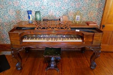 Piano, Horace Waters, New York - O. Henry Museum - Austin, Texas - DSC09223.jpg