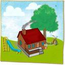 house-play-tricycle-lawn-scene-930288.png