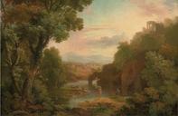 George_Barret_-_A_classical_landscape_with_fishermen_and_a_washerwoman,_a_hilltop_villa_and_mountains_beyond.jpg