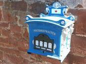 mailbox-post-blue-wall-old-615136.jpg