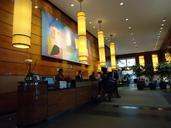 Lobby at a hotel near the 911 Memorial in New York City.jpg