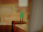 Green light emitting diode led on circuit board.jpg