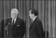 President_Nixon_looks_on_as_the_newly_appointed_chief_justice_of_the_Supreme_Court,_Warren_Burger,_says_a_few_remarks_-_NARA_-_194632.tif