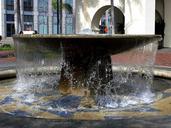 Fountain at the trolley station in downtown San Diego.jpg