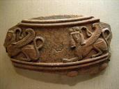 Fragment of a big jar with Sphinx pattern.jpg