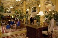 Renovated lobby of the Willard Hotel, Washington, D.C. just prior to the hotel's reopening in the 1980s LCCN2011632720.tif.tiff