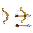 archery-arrow-bow-medieval-weapon-1293189.svg