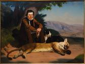 Peter Quivey and the Mountain Lion, by Charles Christian Nahl, 1858, oil on canvas - De Young Museum - DSC00947.JPG