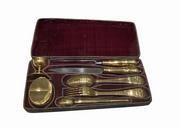 Personal cutlery set emperor Francis II (I) Silberkammer catalog 6 Hofburg Vienna.jpg