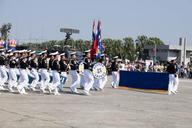 Marching Band of Naval Academy, R.O.C. Performing at Naval Fleet Command Ground 20141123a.jpg