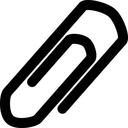 Paperclip tilted 1.svg