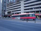 Streetcar heading East between York and Bay streets, Torornto -c.jpg