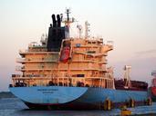 Maersk Borneo (ship, 2007) IMO9341445 Port of Amsterdam.JPG