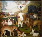 The Peaceable Kingdom by Edward Hicks, c. 1846, oil on canvas - De Young Museum - DSC01288.JPG