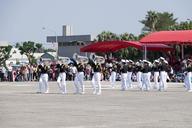 Marching Band of Naval Academy, R.O.C. Performing at Naval Fleet Command Ground 20141123b.jpg