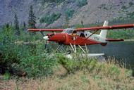 Turbine beaver floatplane on lake.jpg