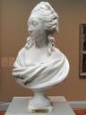 Bust of Anne-Marie-Louise Thomas de Domangeville de Serilly, Comtesse de Pange, 1780, by Jean-Antoine Houdon, marble - Art Institute of Chicago - DSC09492.JPG