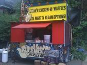 Portland food cart chicken and waffles.jpg