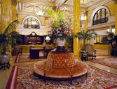 Lobby of the Willard Hotel soon after its restoration in the 1980s. Washington, D.C LCCN2011632390.tif.tiff