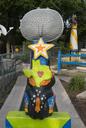 A Texas-sized obstacle at the Peter Pan miniature-golf course in Austin, Texas. We cannot confirm that it includes the rear portion of a Texas armadillo LCCN2014632515.tif.tiff