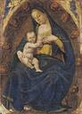 Luca signorelli, stendardo della flagellazione, madonna del latte in gloria 2.jpg